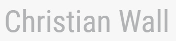 Christian Wall